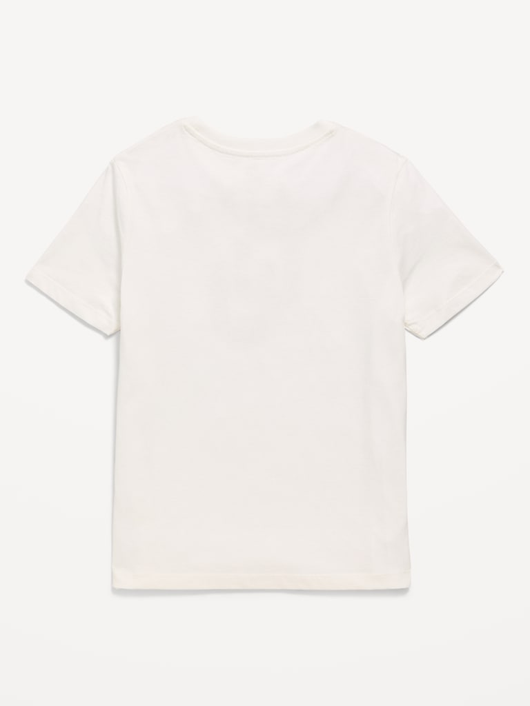 College Graphic Gender-Neutral T-Shirt for Kids