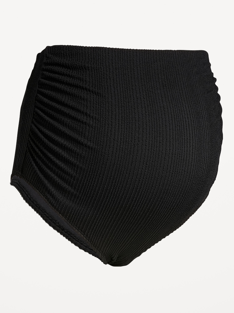 Maternity High-Waisted Swim Bottoms