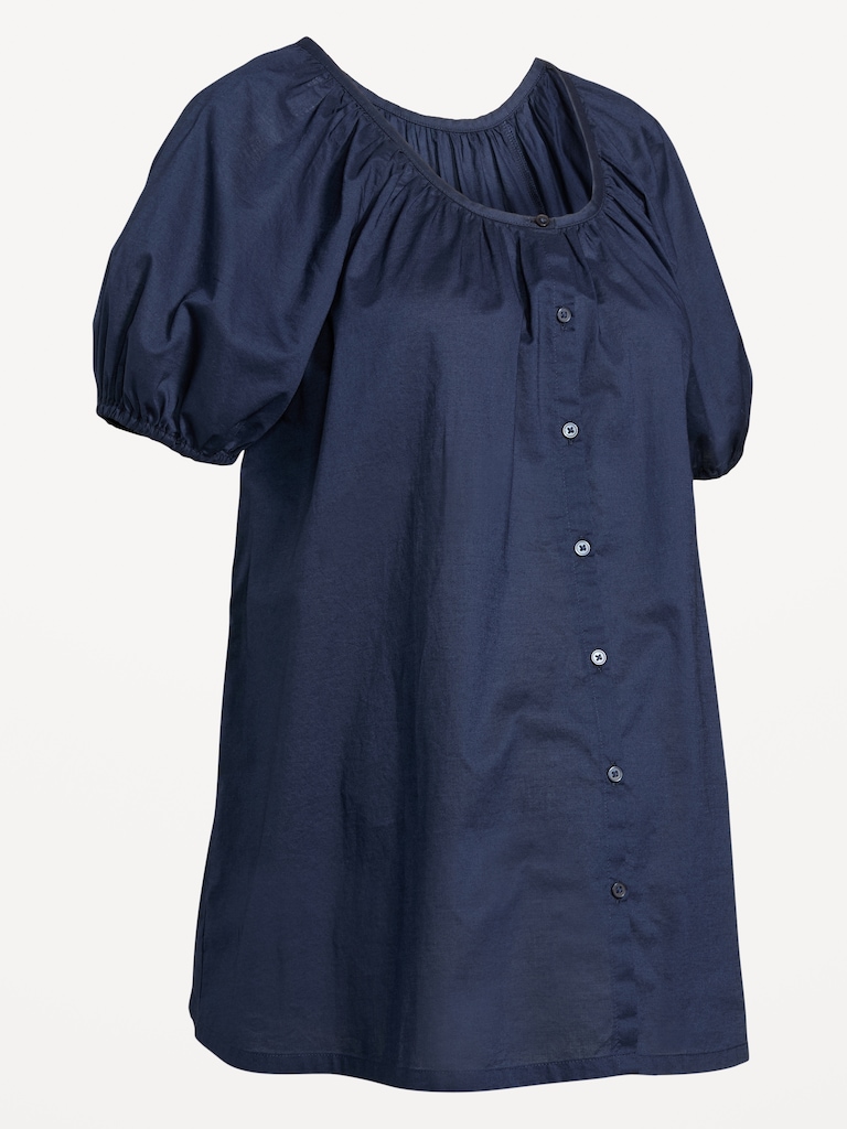 Maternity Airy Button-Down Top