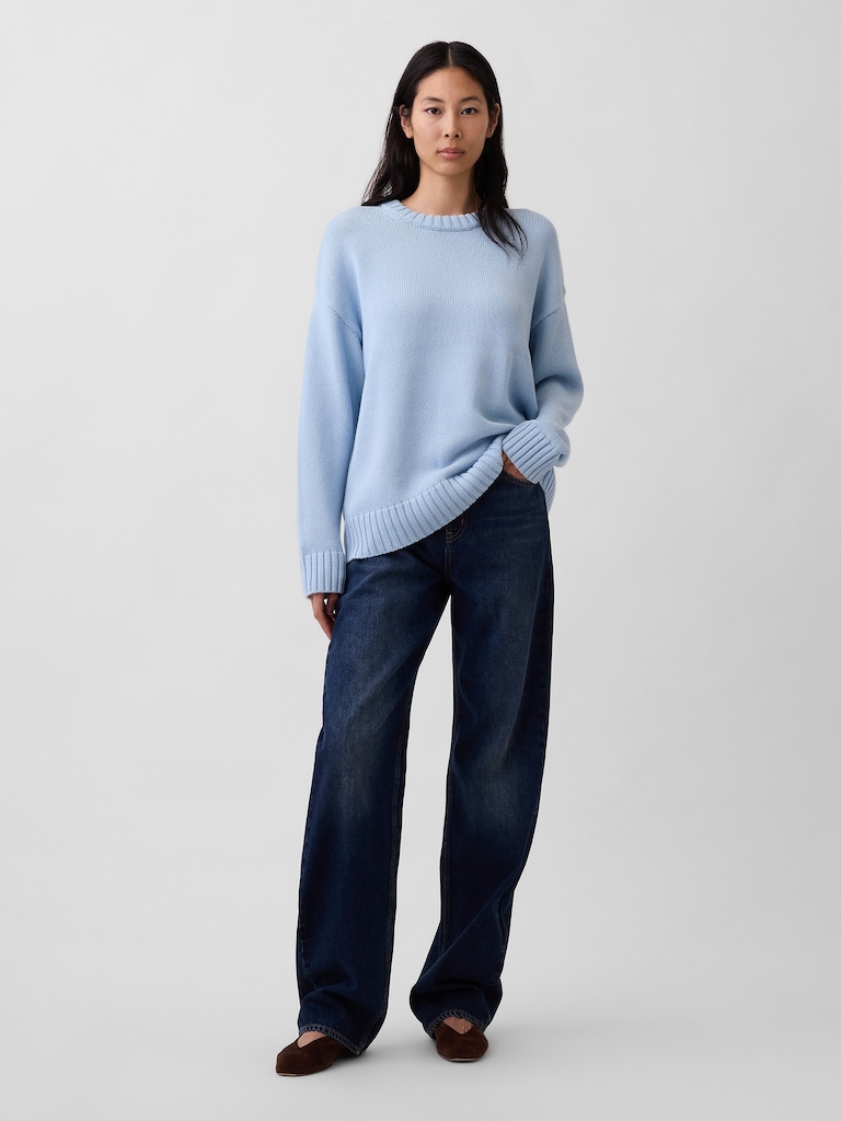 100% Cotton Oversized Sweater