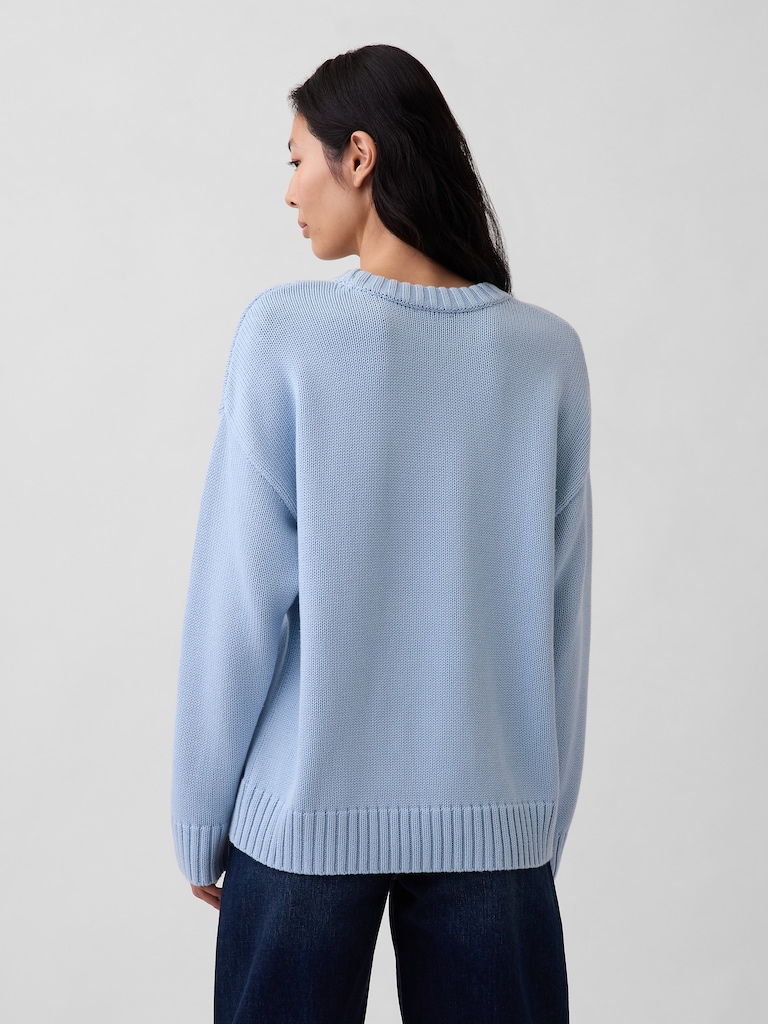 100% Cotton Oversized Sweater