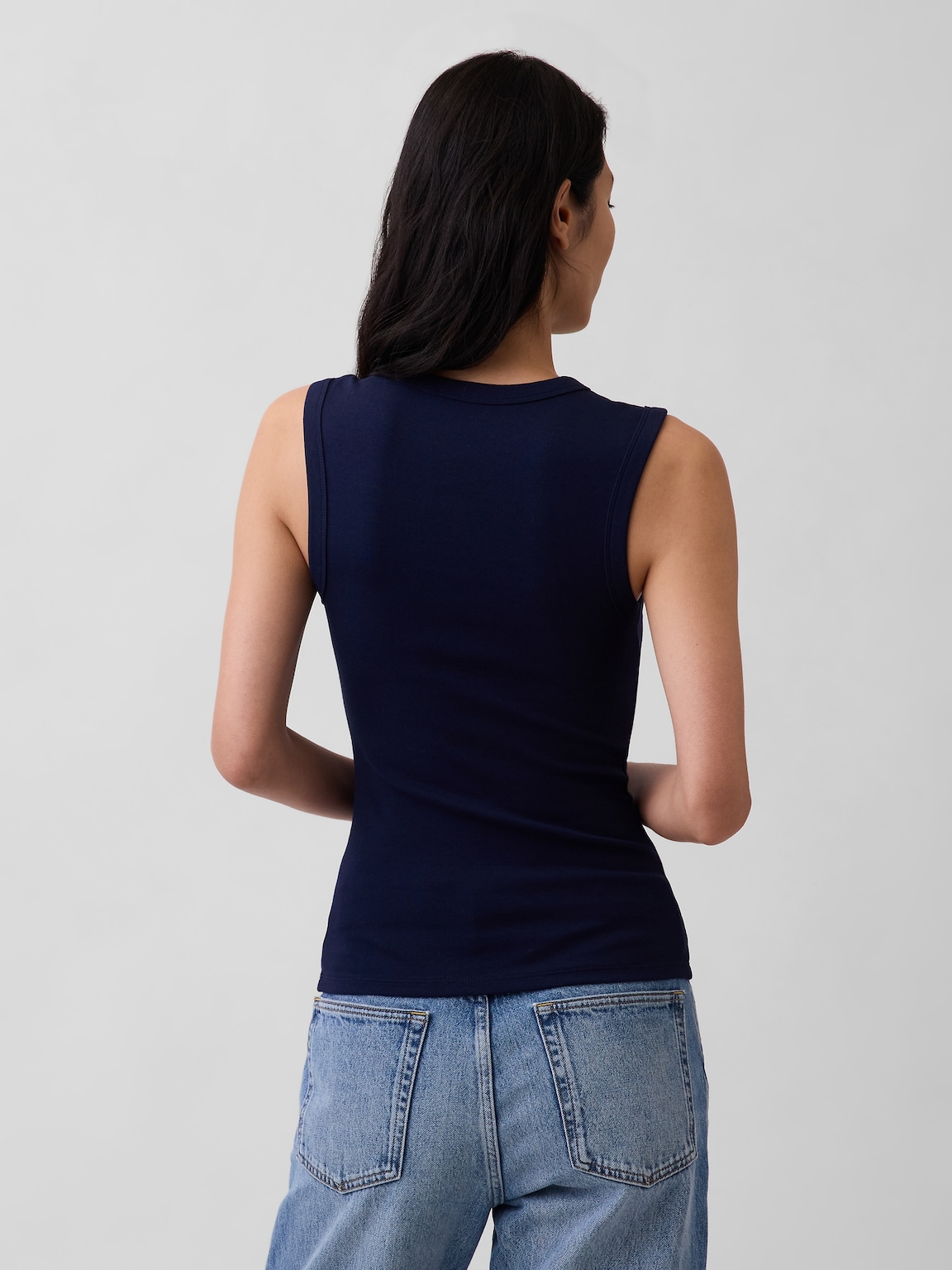 Modern Crewneck Tank Top
