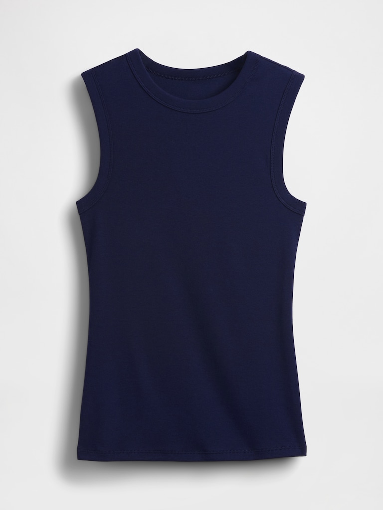 Modern Crewneck Tank Top