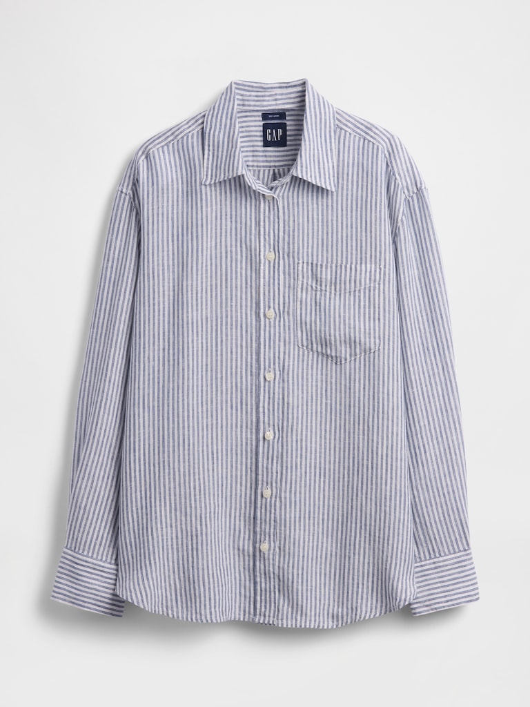 100% Linen Oversized Shirt