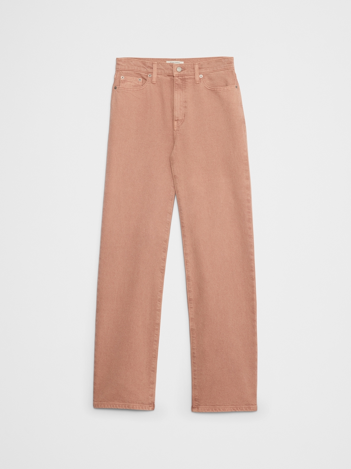 Straight High-Rise Jean