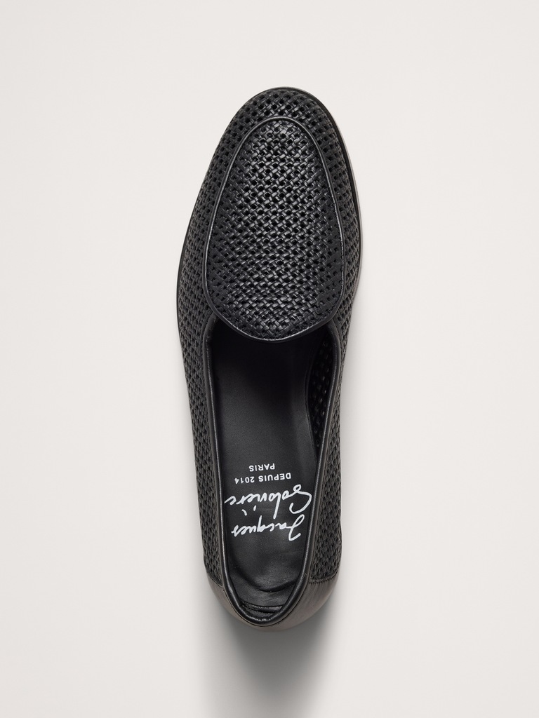 Jacques Perforated Leather Loafer by Jacques Soloviere