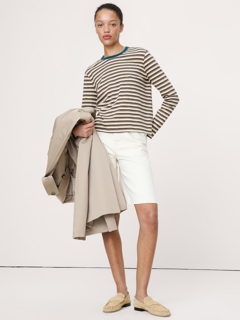 Vintage Cotton Long-Sleeve T-Shirt