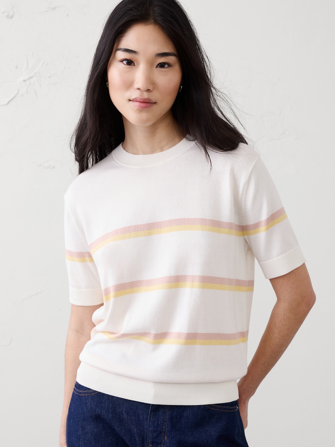 Striped Forever Sweater T-Shirt