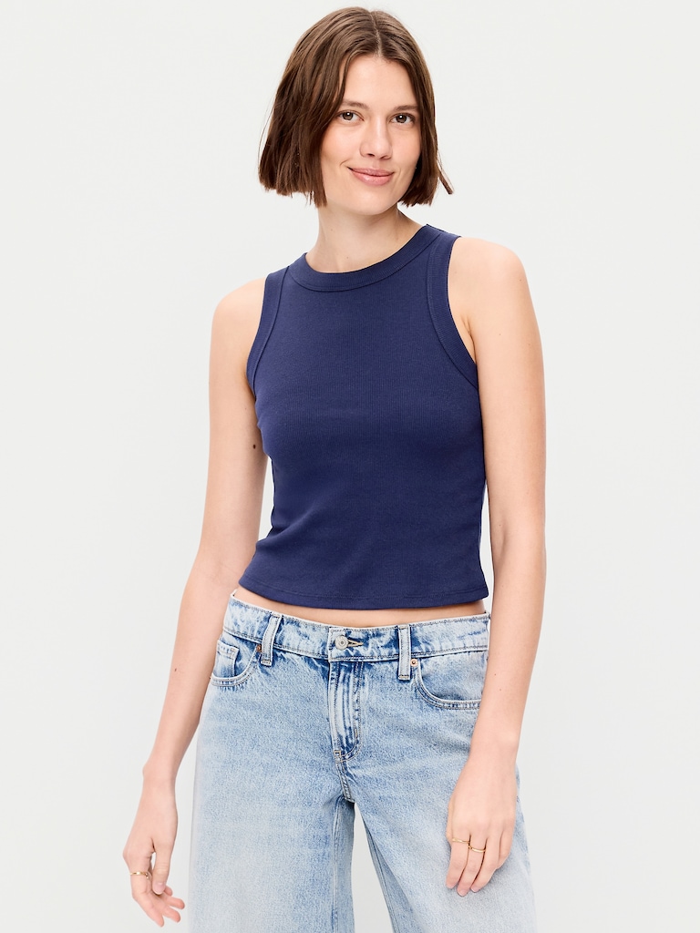 Snug Crop Tank Top