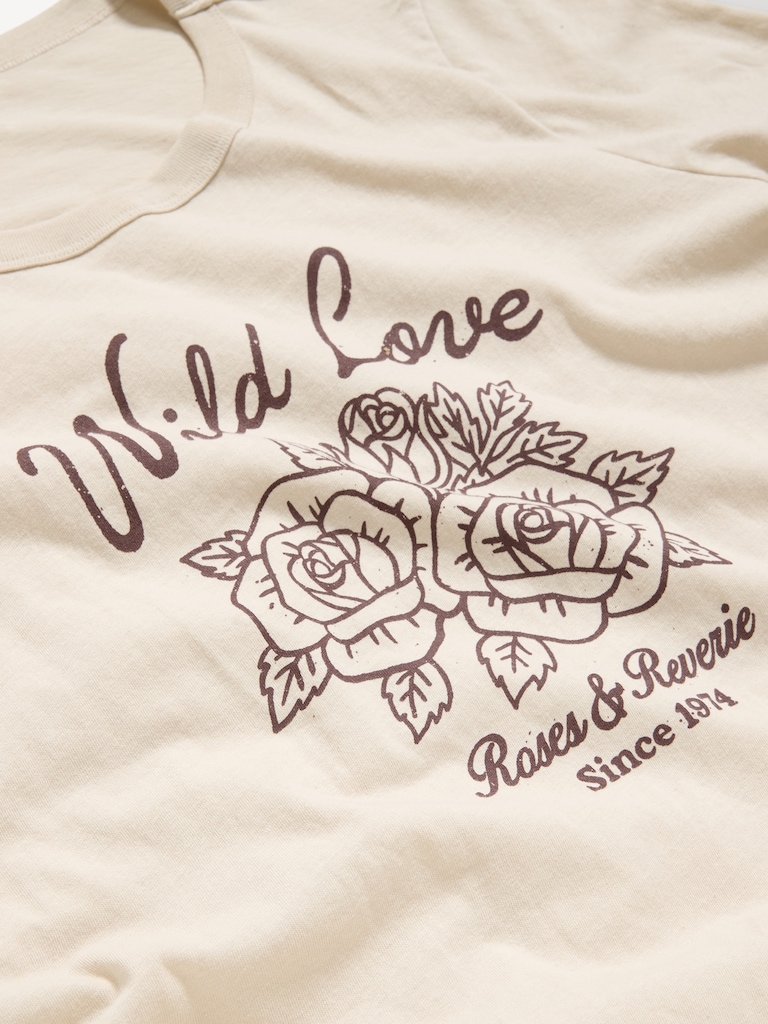 EveryWear Crew-Neck Graphic T-Shirt