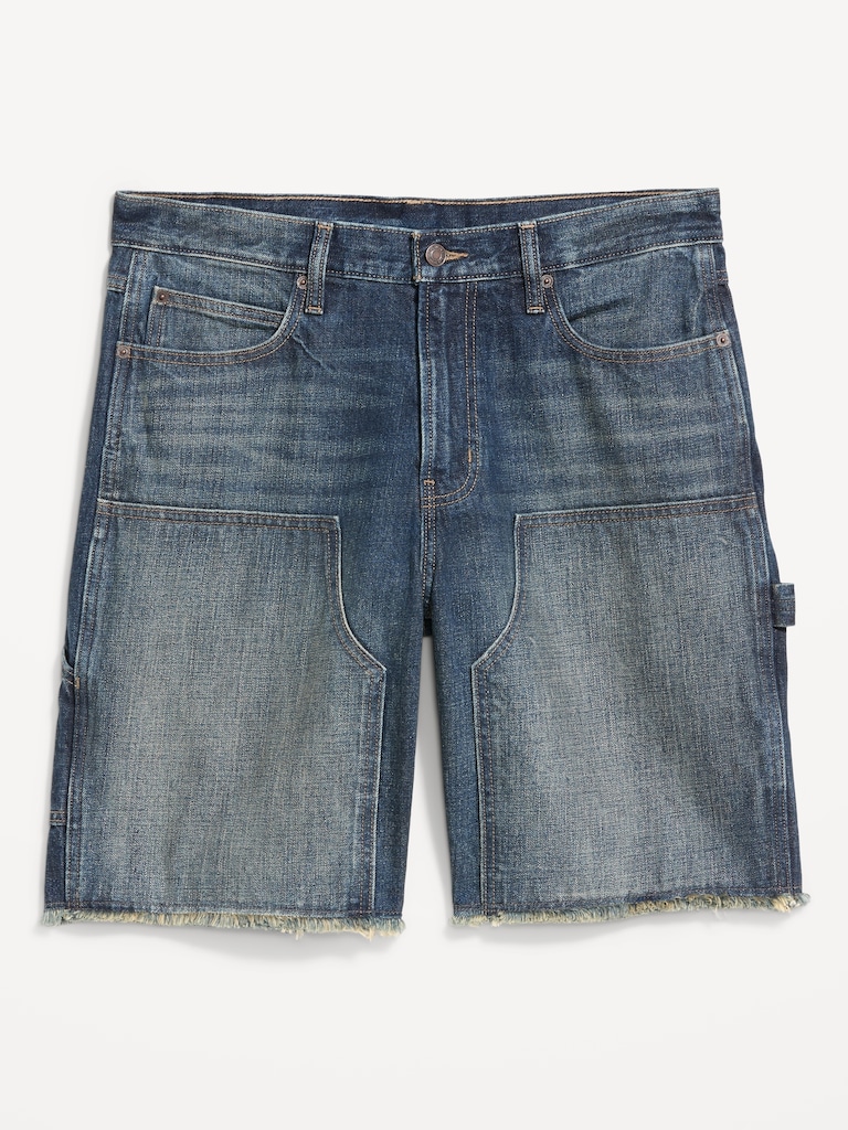 Baggy Carpenter Jean Shorts-- 10-inch inseam