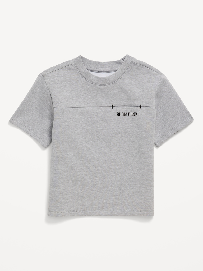 Dynamic Fleece Oversized Pocket T-Shirt for Toddler Boys