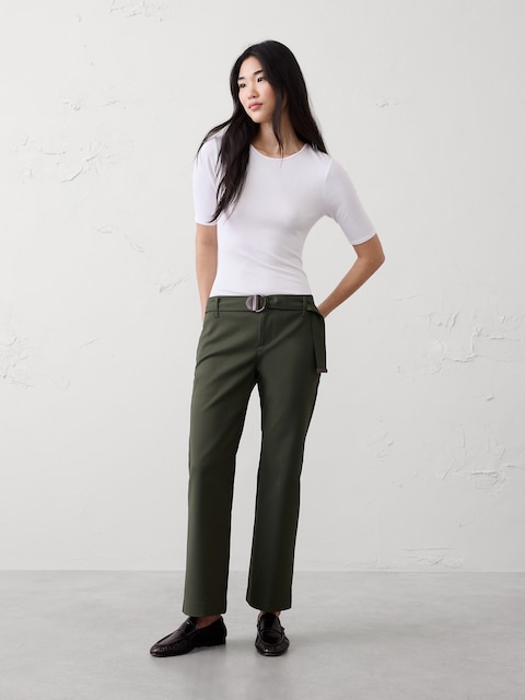 Women's Green Pants | Banana Republic Factory
