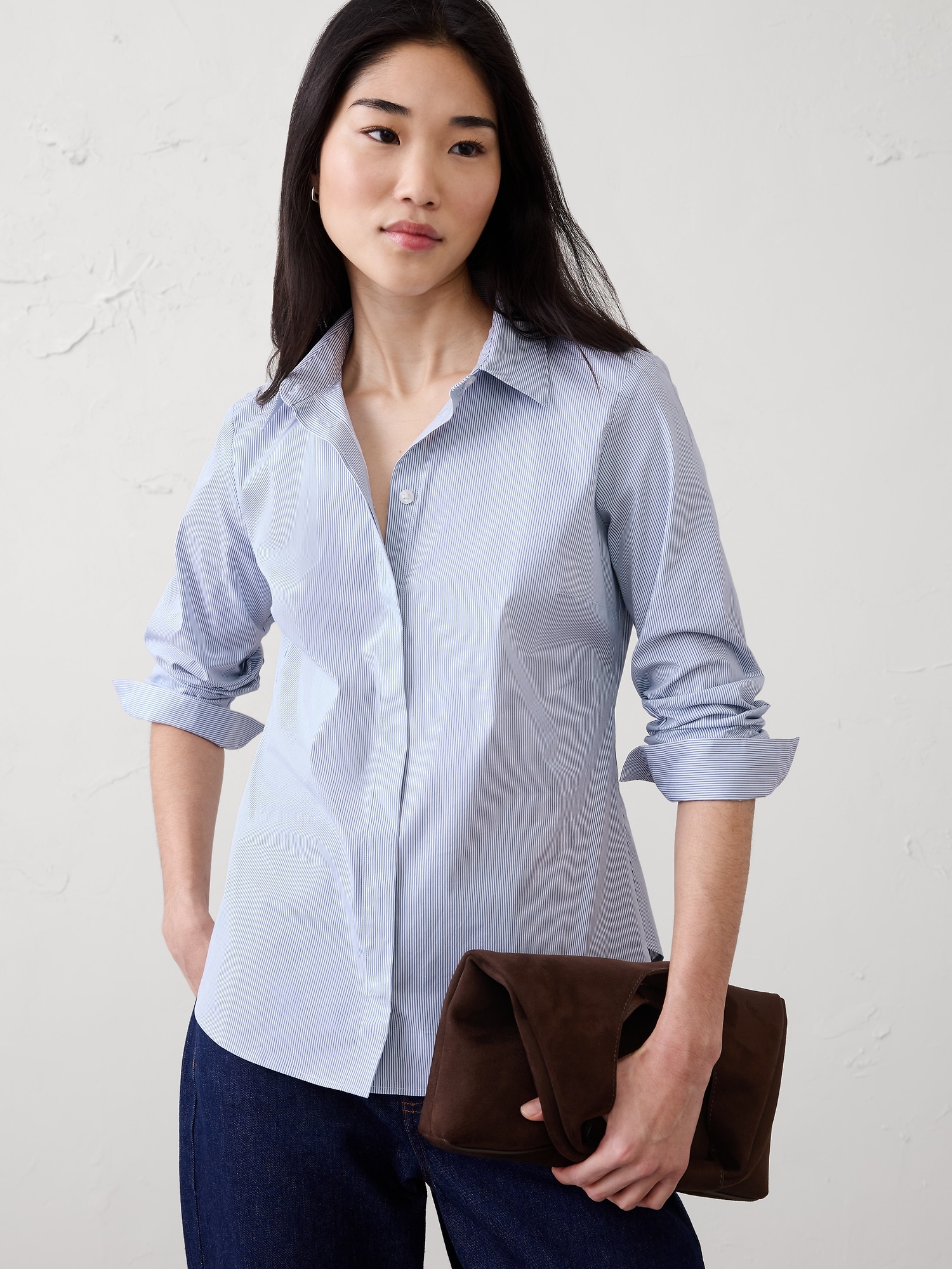 Women's Blue Tops & Blouses | Banana Republic Factory