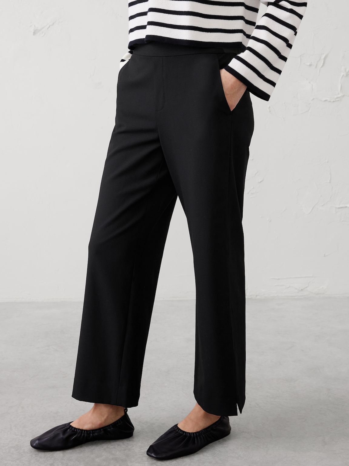 Hayden Straight High-Rise Ankle Pant
