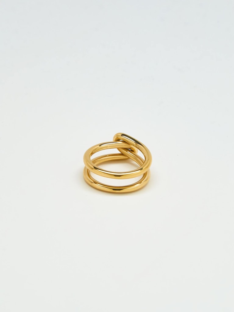 Admiral Row Gold Double Knot Ring