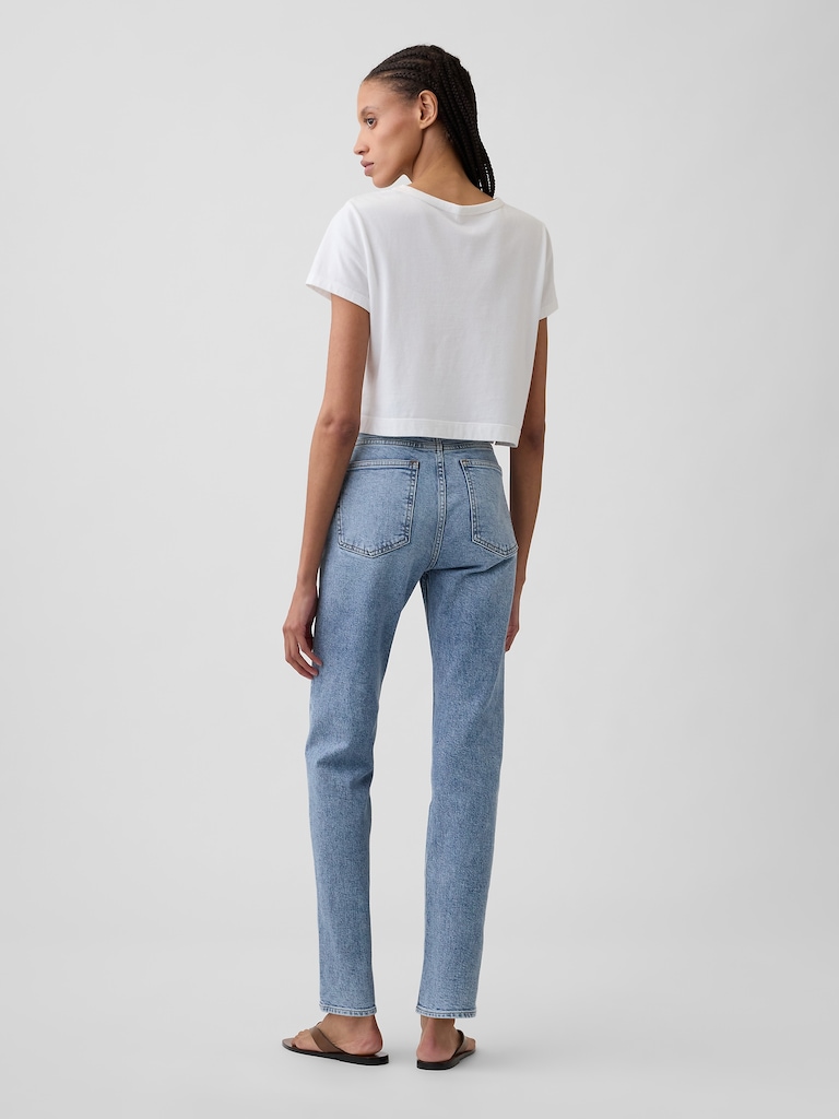 High Rise '90s Straight Jeans