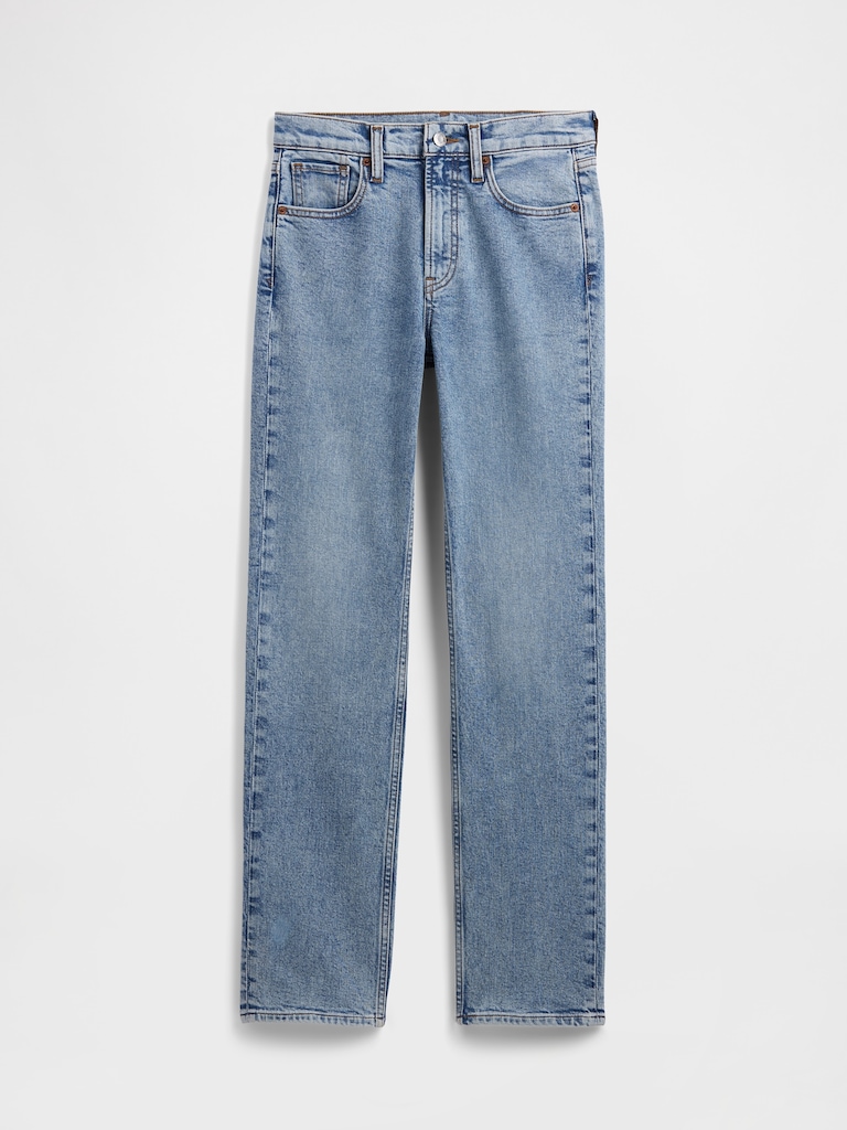 High Rise '90s Straight Jeans