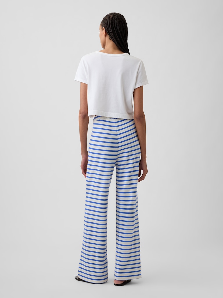 Stripe Pull-On Pants