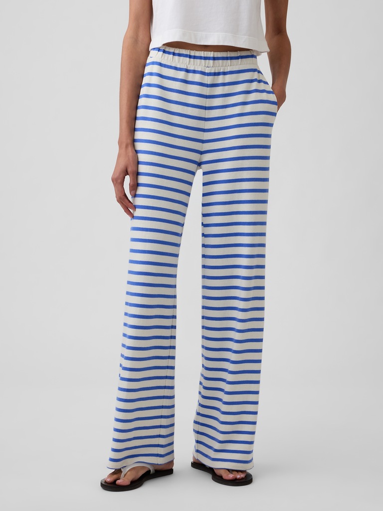 Stripe Pull-On Pants