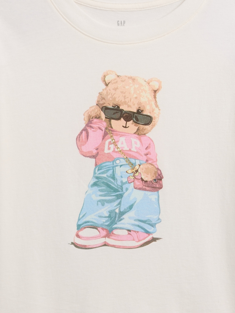 Kids Oversized Graphic T-Shirt