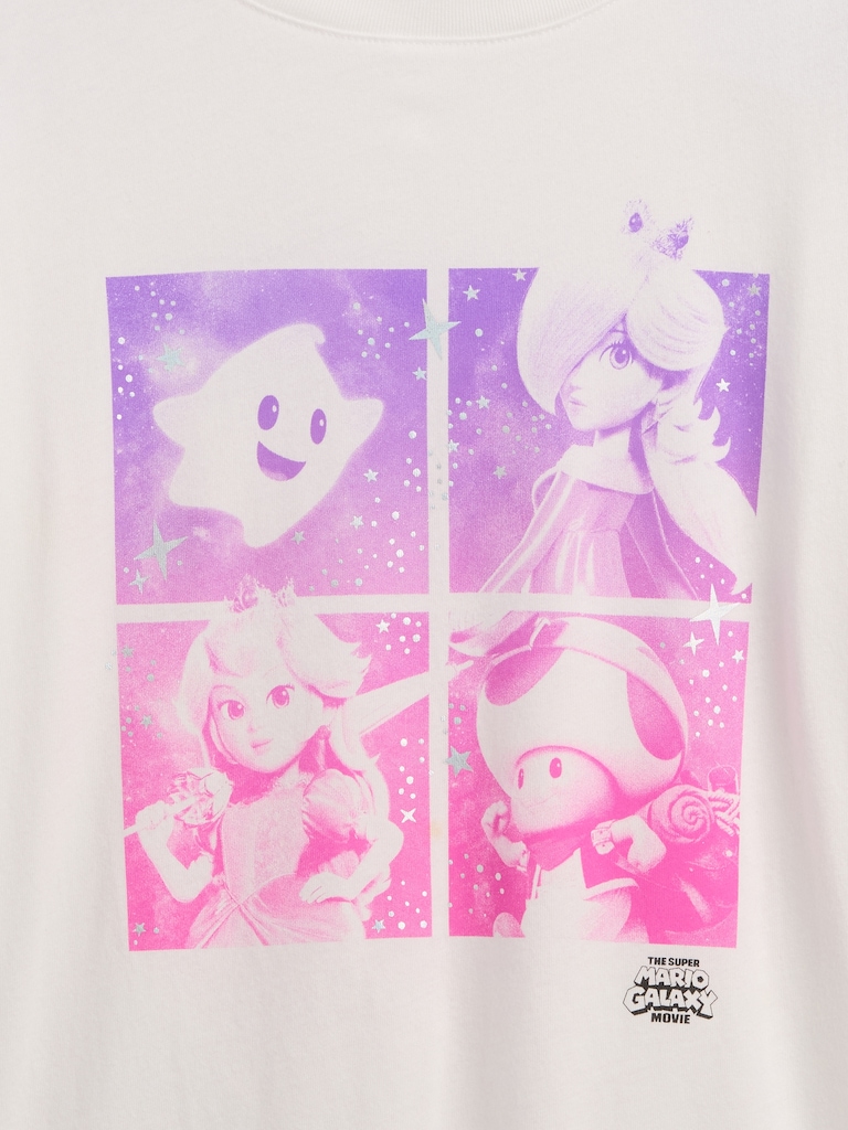 GapKids Super Mario Oversized Graphic T-Shirt