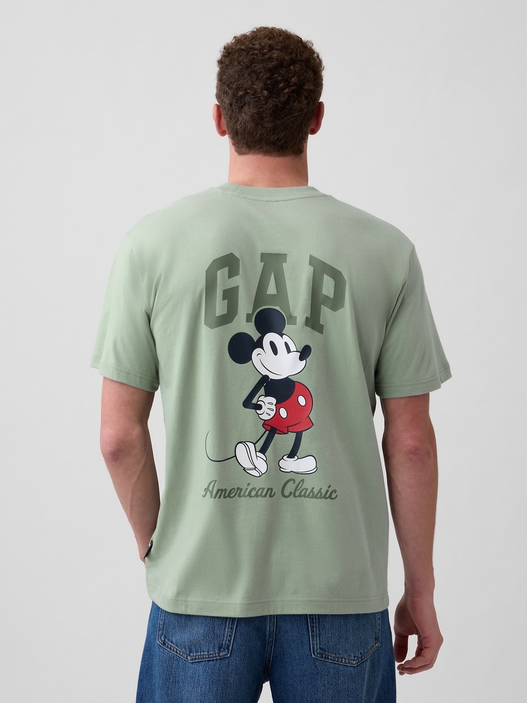 Gap × Disney Mickey Mouse Everyday Soft Relaxed Logo T-Shirt
