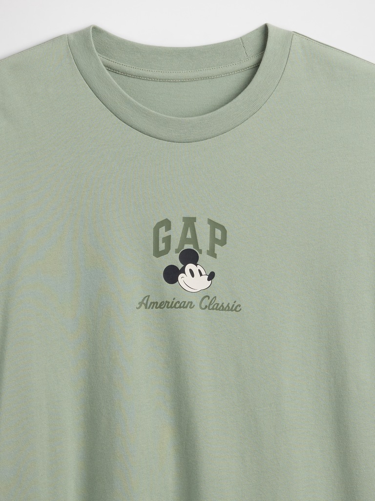 Gap × Disney Mickey Mouse Everyday Soft Relaxed Logo T-Shirt