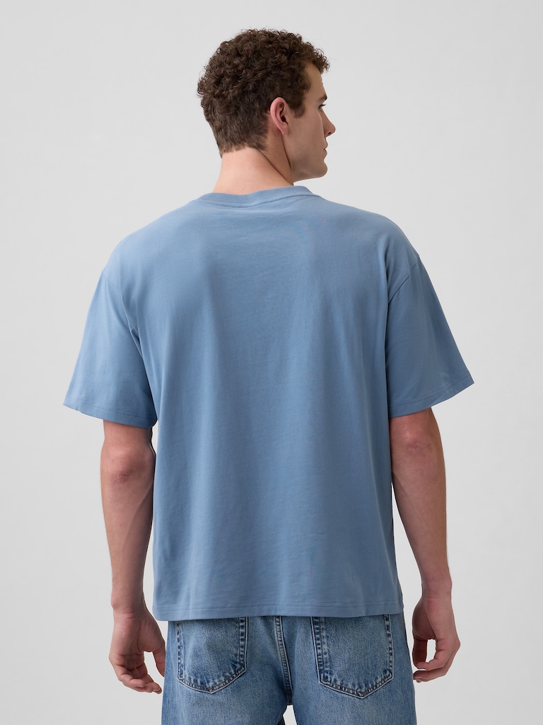 Vintage Soft Boxy Gap Logo T-Shirt