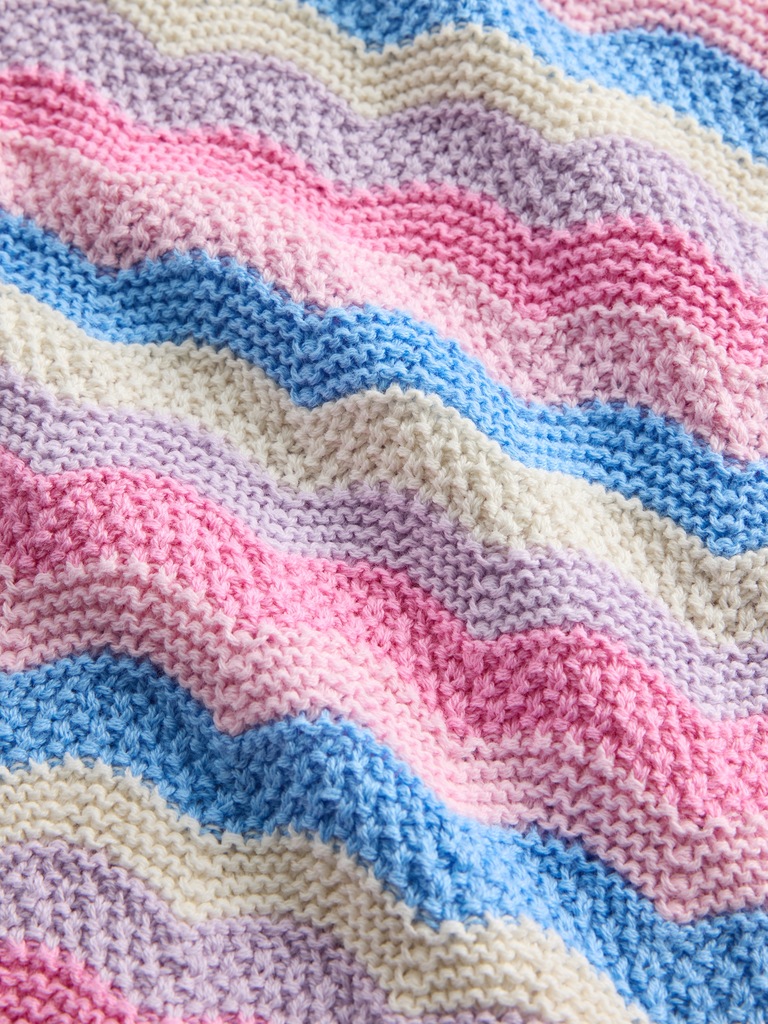 Kids Stripe Crochet Sweater Tank Top