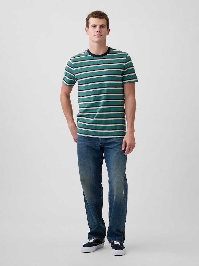 Everyday Soft Stripe Crewneck T-Shirt