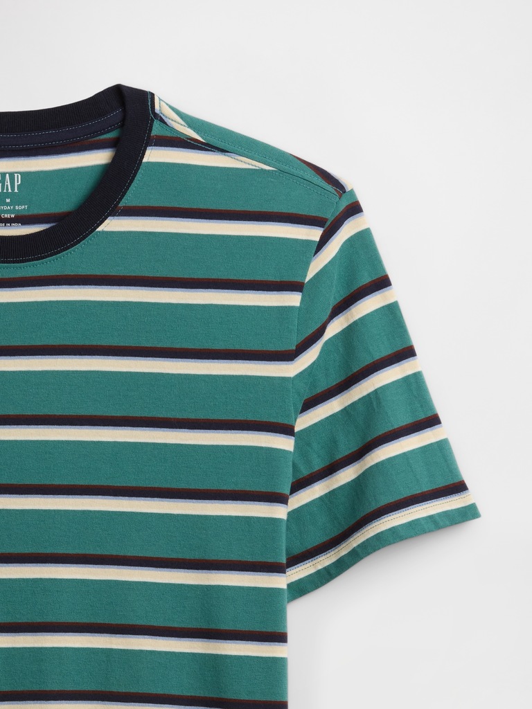 Everyday Soft Stripe Crewneck T-Shirt