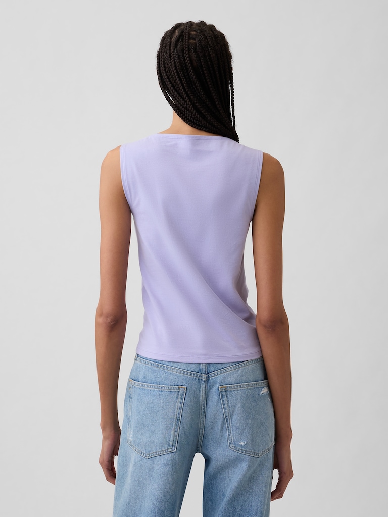 Boatneck Tank Top