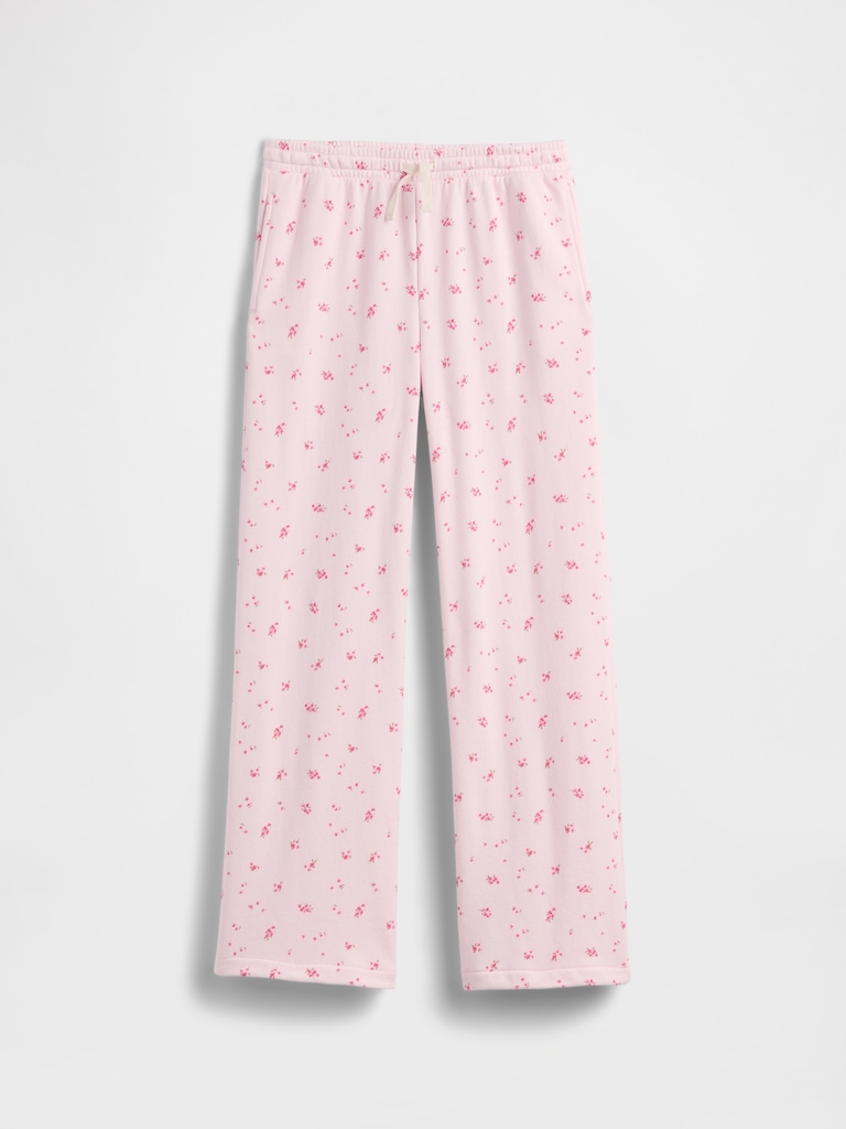 Kids French Terry Straight-Leg Sweatpants