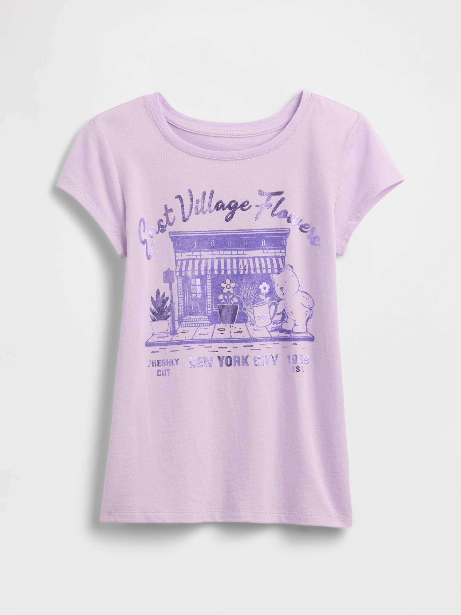 Girls (4-16) Purple T-Shirts & Graphics | Gap Factory