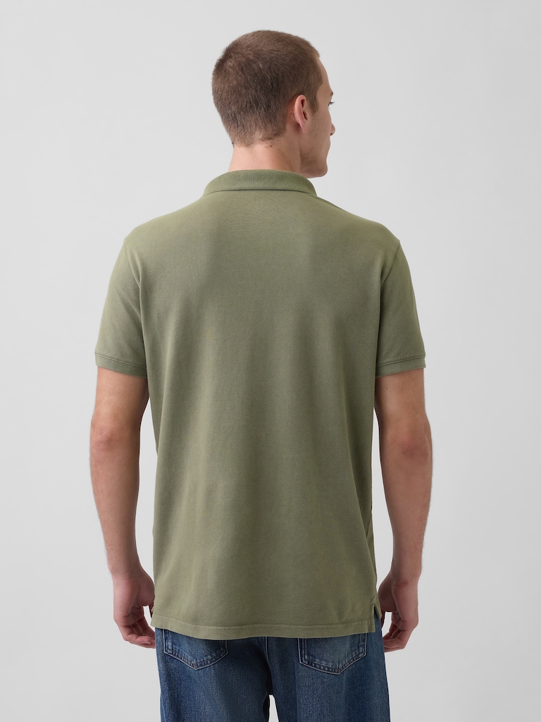 Pique Polo Shirt