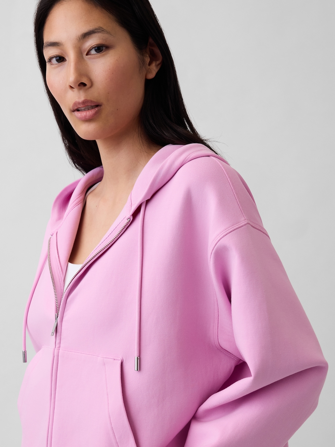 GapFit Oversized Zip Hoodie
