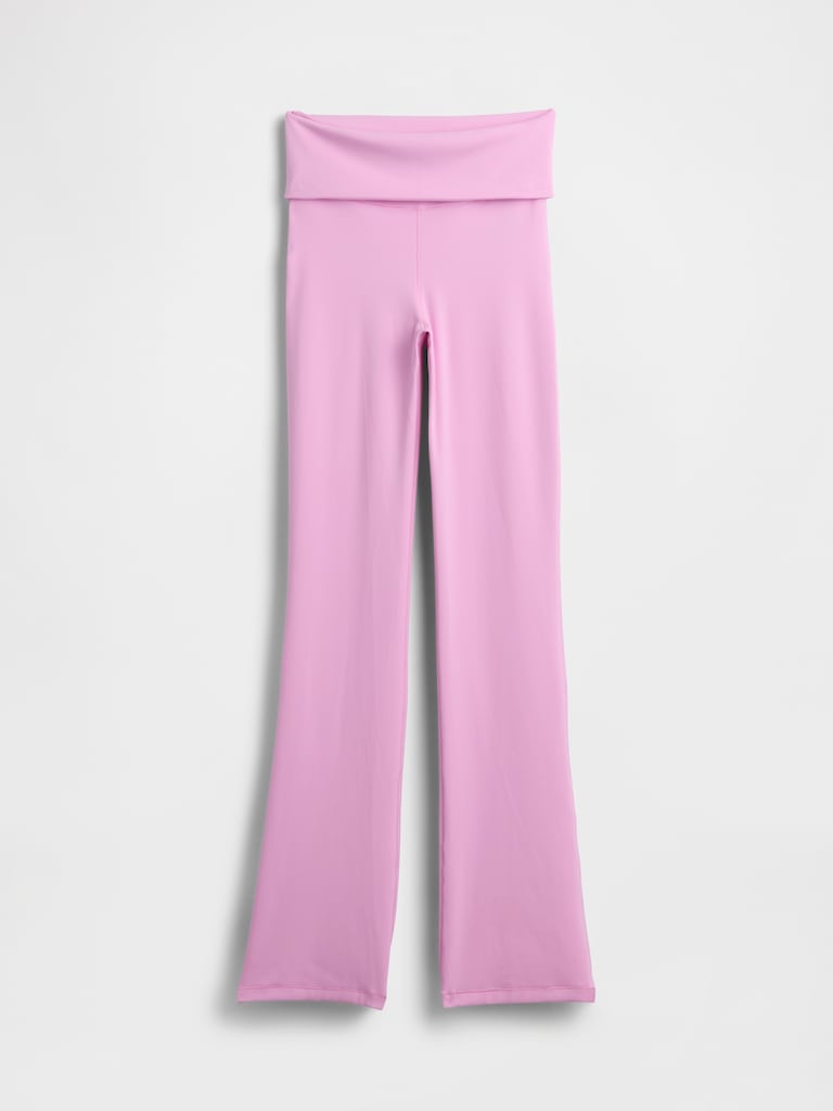 GapFit Smooth Foldover Mini Flare Leggings