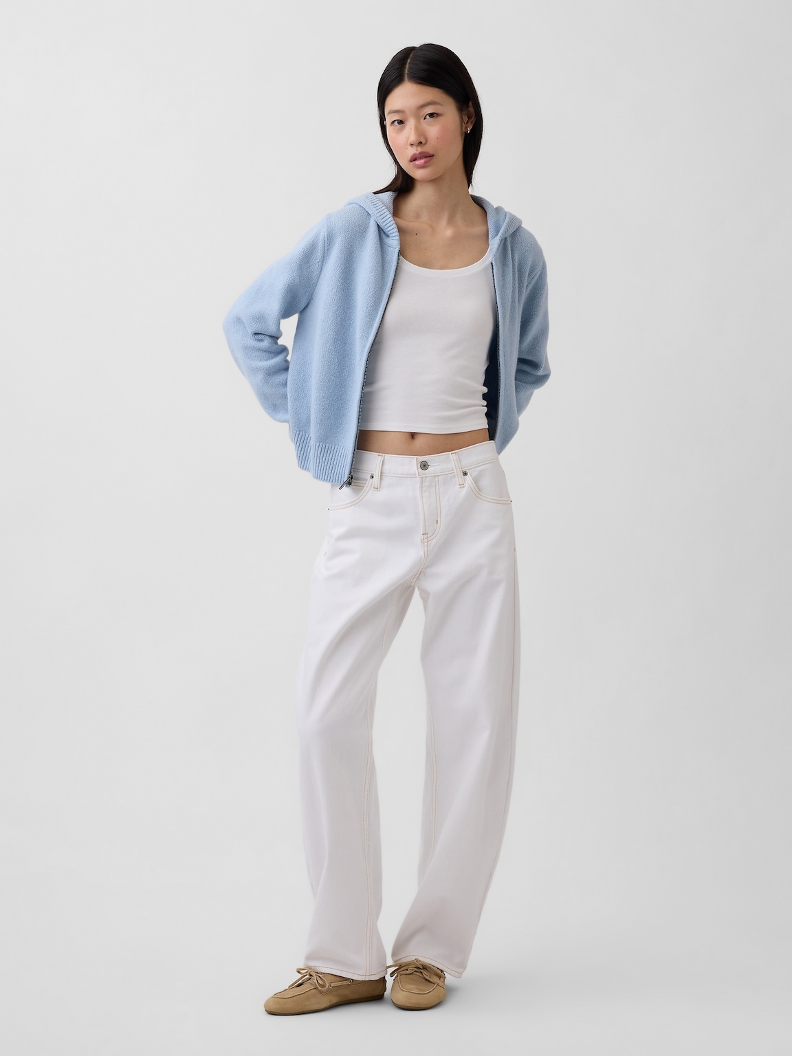 CashSoft Sweater Zip Hoodie