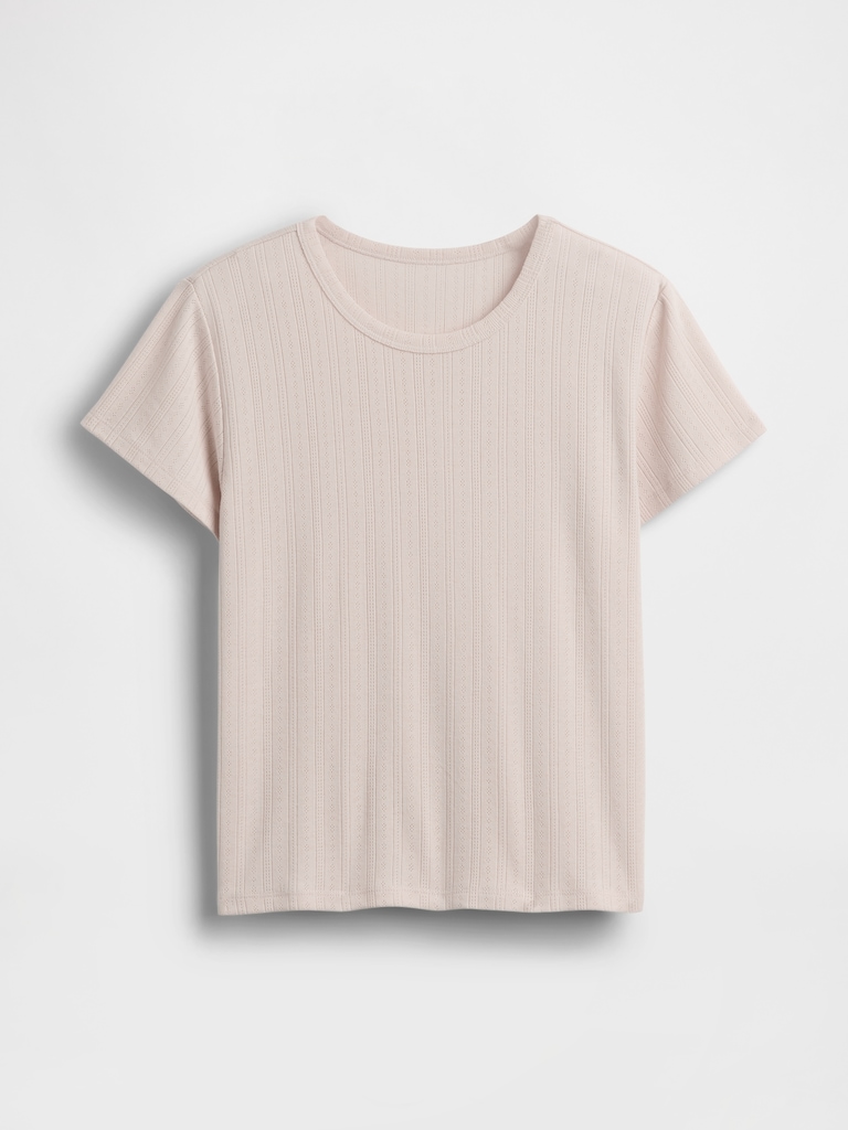 Pointelle PJ T-Shirt