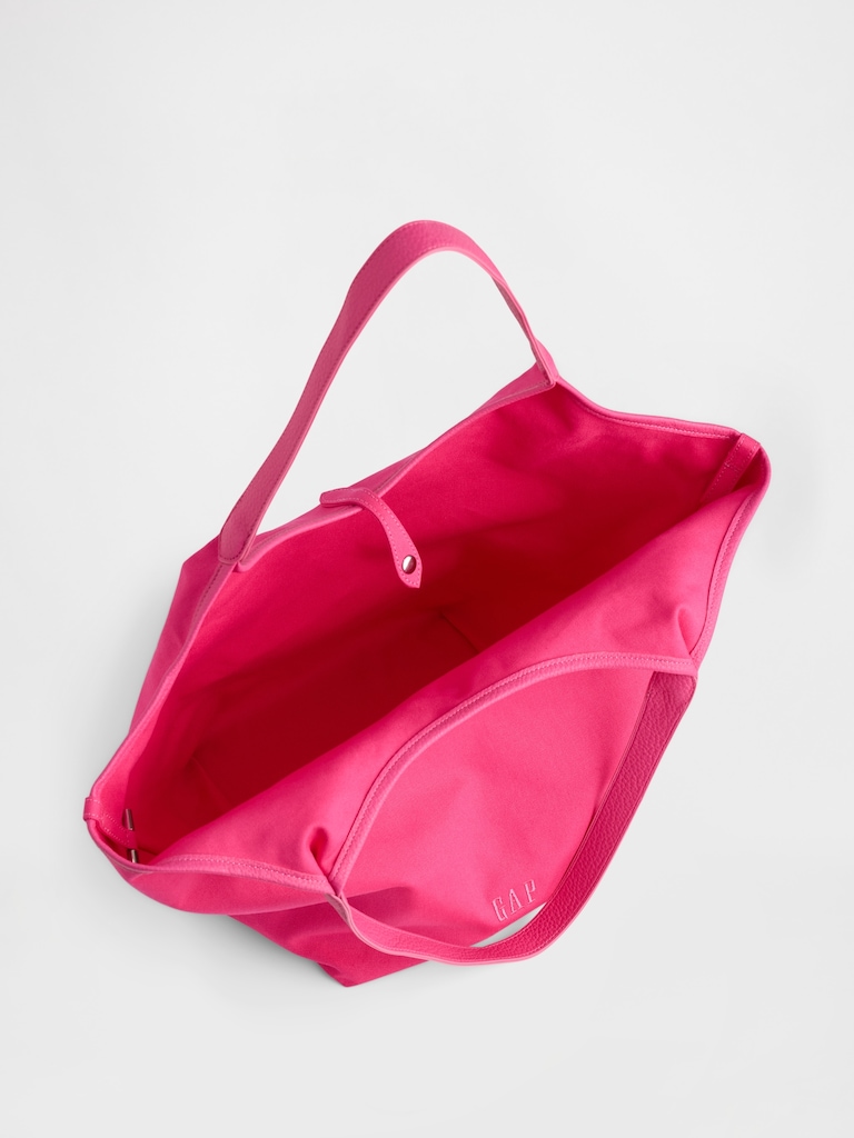 Canvas Slouchy Tote Bag