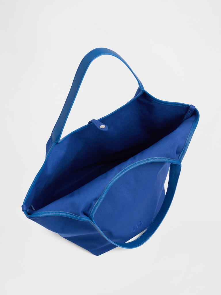 Canvas Slouchy Tote Bag