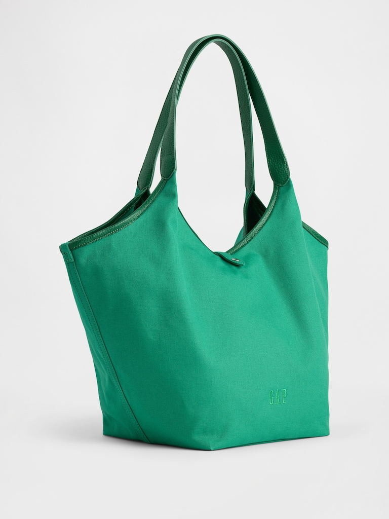 Canvas Slouchy Tote Bag