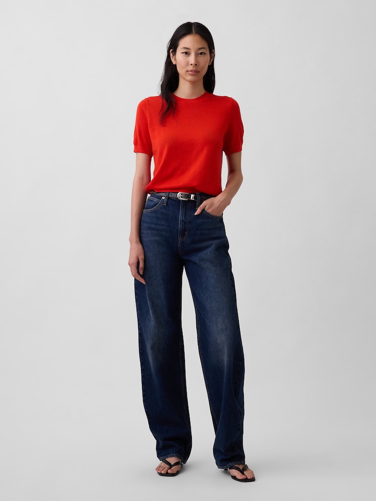 100% Merino Wool Sweater Top