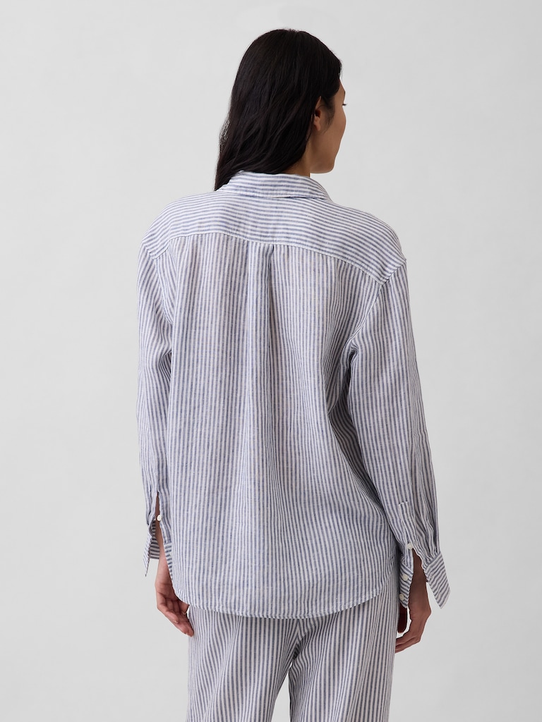 100% Linen Oversized Shirt