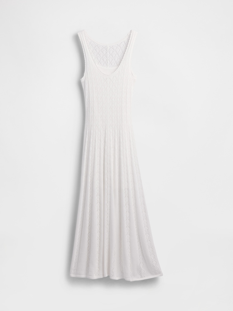 Pointelle Maxi Dress