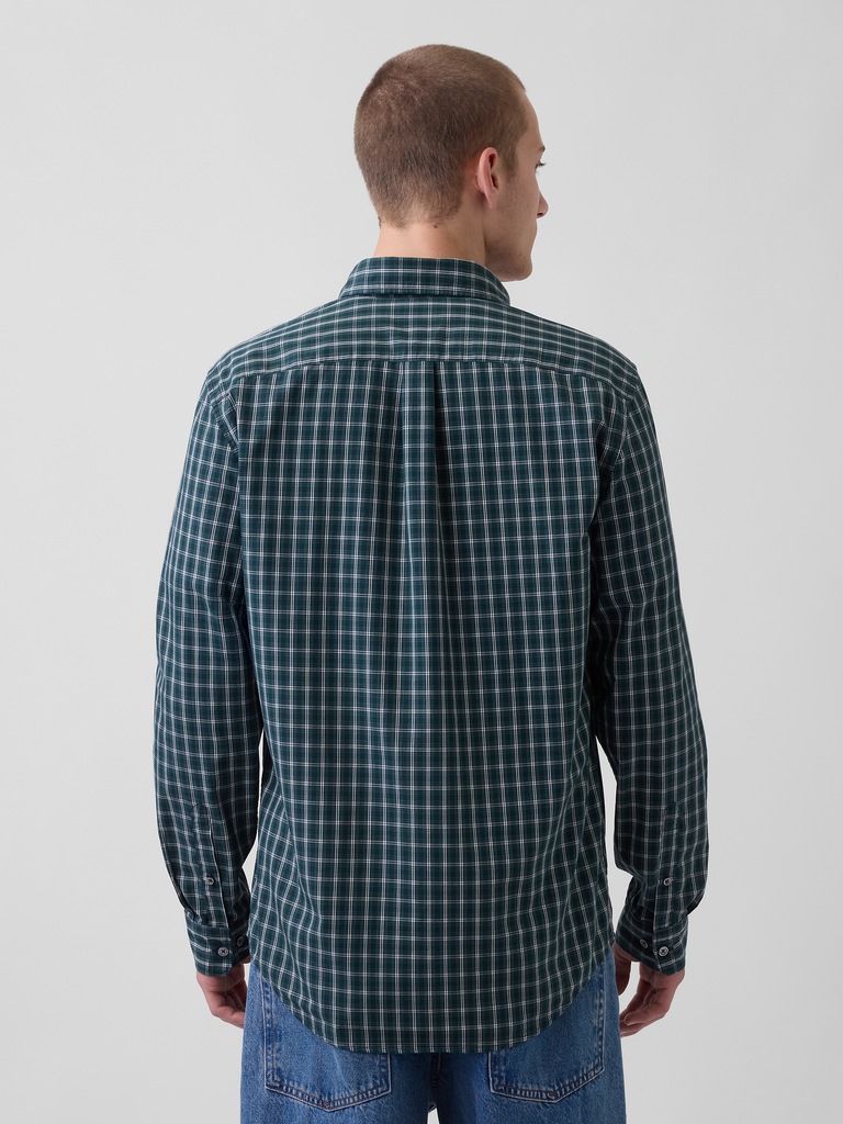 Organic Cotton Poplin Classic Shirt