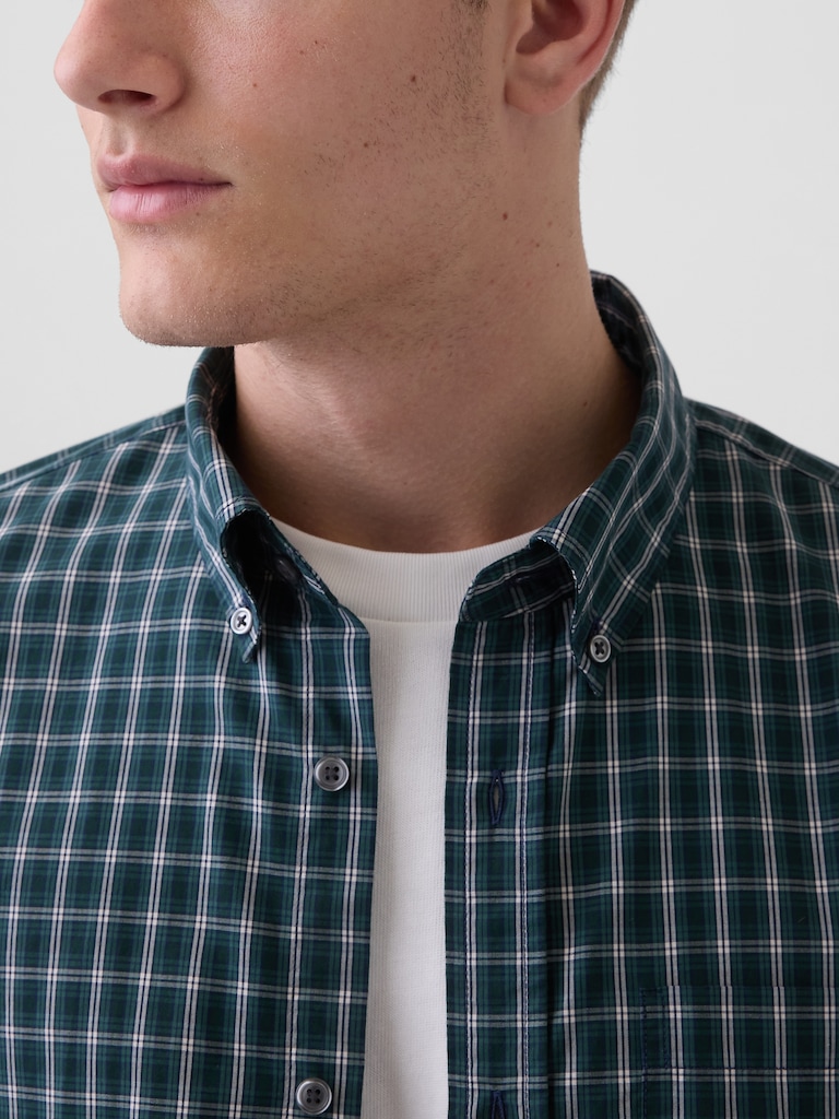 Organic Cotton Poplin Classic Shirt