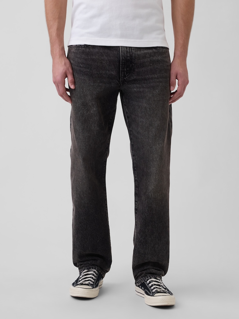 Relaxed Straight Jeans