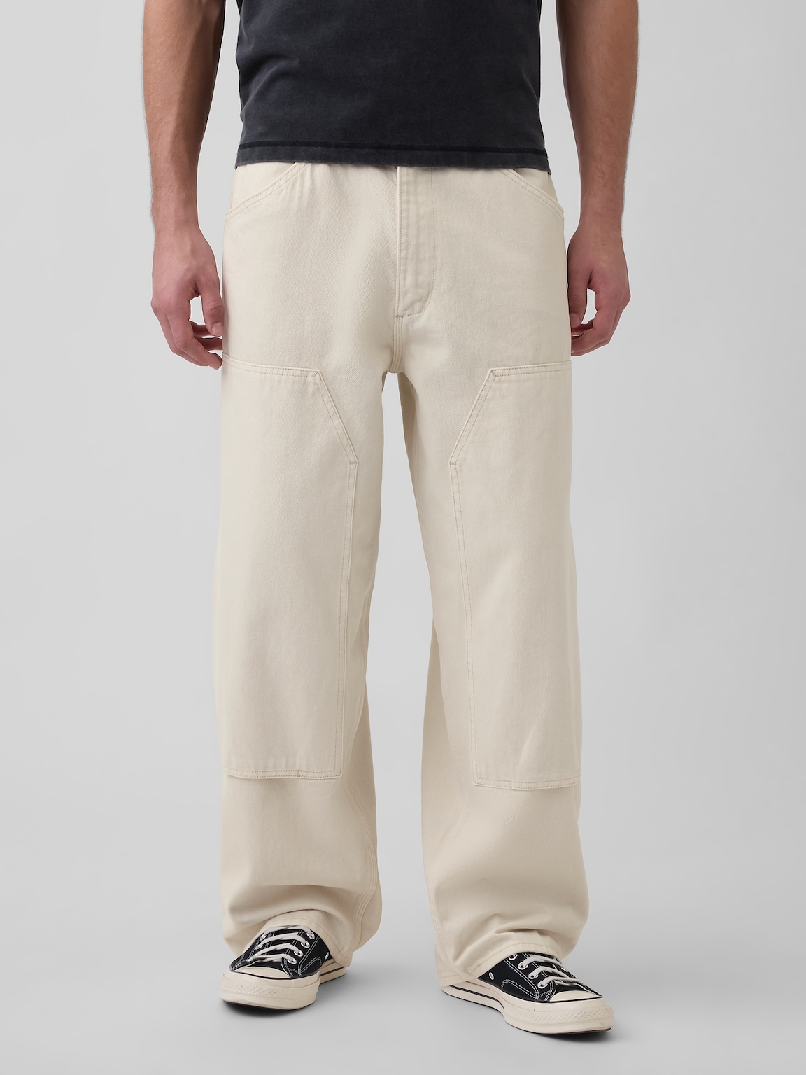 Extra Baggy Double-Knee Carpenter Jeans